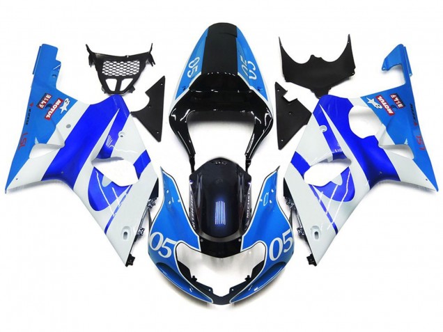 05 Gloss Blue 2000-2002 Suzuki GSXR 1000 Motorcycle Fairing 05 Gloss Blue 2000-2002 Suzuki GSXR 1000 Motorcycle Fairing