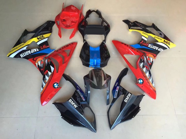 Alien Blue and White 2009-2014 BMW S1000RR Motorcycle Fairing Alien Blue and White 2009-2014 BMW S1000RR Motorcycle Fairing