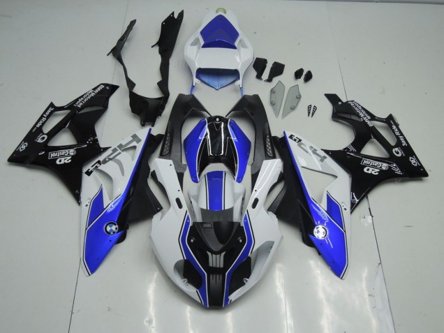 Alien Blue and White 2009-2014 BMW S1000RR Motorcycle Fairing Alien Blue and White 2009-2014 BMW S1000RR Motorcycle Fairing