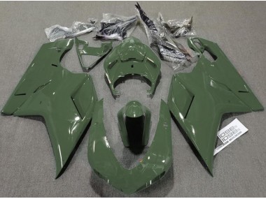 Army Green Gloss 2007-2014 Ducati Ducati 848 1098 1198 Motorcycle Fairing
