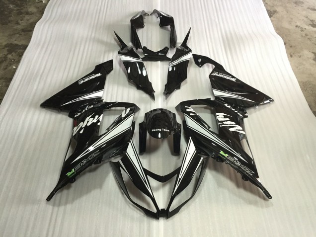 Black Ninja 2013-2018 Kawasaki ZX6R Motorcycle Fairing Black Ninja 2013-2018 Kawasaki ZX6R Motorcycle Fairing