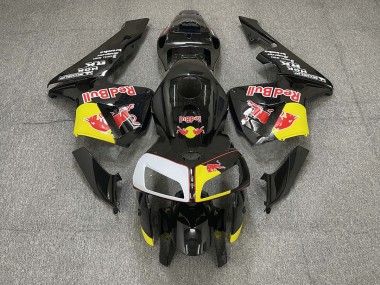 Black Red Bull 2005-2006 Honda CBR600RR Motorcycle Fairing