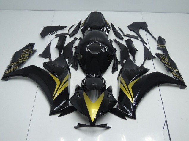Black and Gold 2012-2016 Honda CBR1000RR Motorcycle Fairing Black and Gold 2012-2016 Honda CBR1000RR Motorcycle Fairing