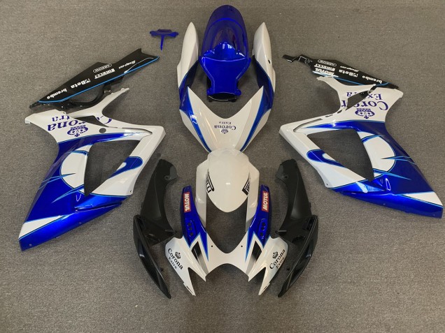 Blue Corona 2006-2007 Suzuki GSXR 600-750 Motorcycle Fairing Blue Corona 2006-2007 Suzuki GSXR 600-750 Motorcycle Fairing