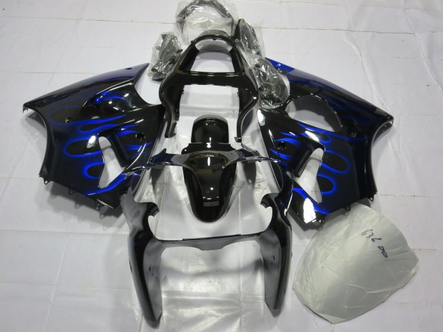 Blue Flame 2000-2002 Kawasaki ZX6R Motorcycle Fairing Blue Flame 2000-2002 Kawasaki ZX6R Motorcycle Fairing
