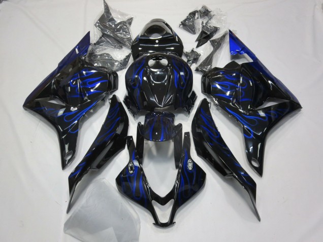Blue Flame 2009-2012 Honda CBR600RR Motorcycle Fairing Blue Flame 2009-2012 Honda CBR600RR Motorcycle Fairing