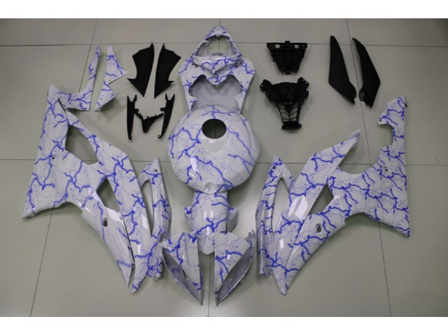 Blue Lighting 2008-2016 Yamaha R6 Motorcycle Fairing Blue Lighting 2008-2016 Yamaha R6 Motorcycle Fairing