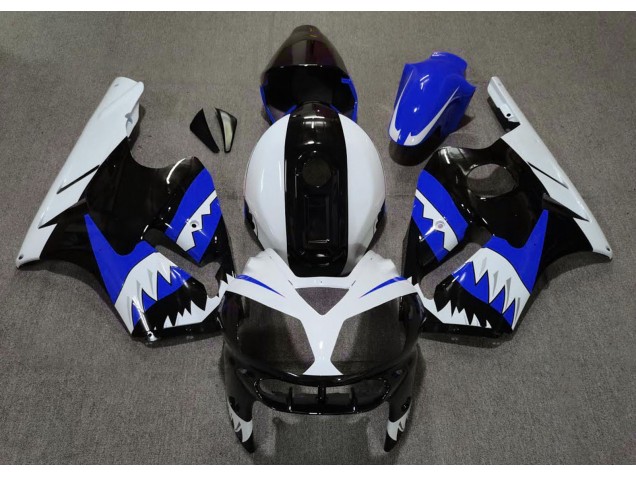 Blue Shark 2002-2005 Kawasaki ZX12R Motorcycle Fairing Blue Shark 2002-2005 Kawasaki ZX12R Motorcycle Fairing