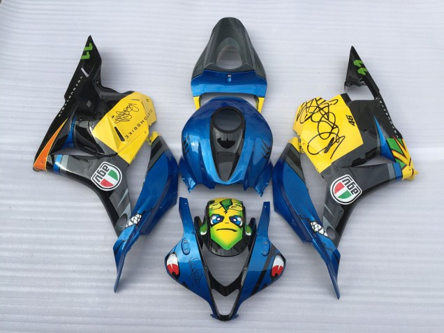 Blue Shark 2009-2012 Honda CBR600RR Motorcycle Fairing Blue Shark 2009-2012 Honda CBR600RR Motorcycle Fairing