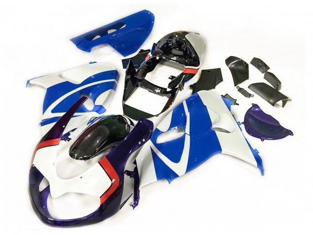 Blue and Black 1998-2003 Suzuki TL1000R Motorcycle Fairing Blue and Black 1998-2003 Suzuki TL1000R Motorcycle Fairing