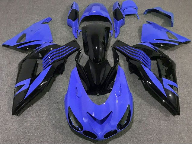 Bright Blue 2006-2011 Kawasaki ZX14R Motorcycle Fairing Bright Blue 2006-2011 Kawasaki ZX14R Motorcycle Fairing