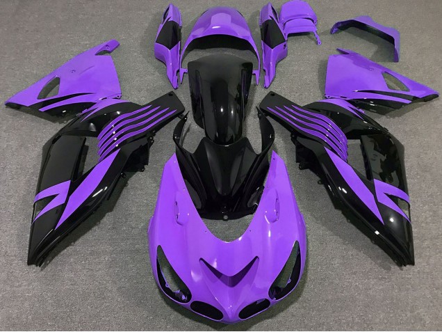 Bright Purple 2006-2011 Kawasaki ZX14R Motorcycle Fairing Bright Purple 2006-2011 Kawasaki ZX14R Motorcycle Fairing