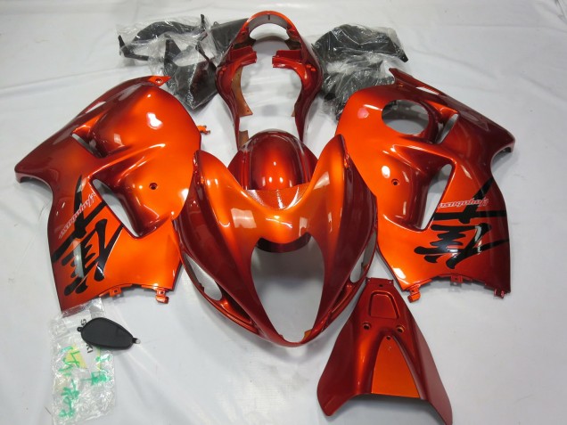 Burnt Orange 1997-2007 Suzuki GSXR 1300 Hayabusa Motorcycle Fairing Burnt Orange 1997-2007 Suzuki GSXR 1300 Hayabusa Motorcycle Fairing