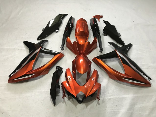 Burnt Orange 2008-2010 Suzuki GSXR 600-750 Motorcycle Fairing Burnt Orange 2008-2010 Suzuki GSXR 600-750 Motorcycle Fairing