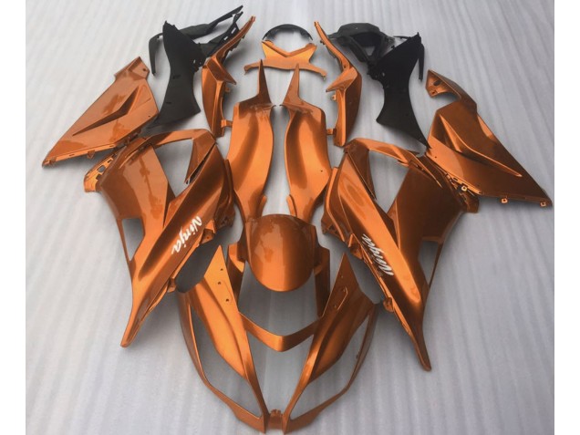 Candy Orange Gloss 2016-2019 Kawasaki ZX10R Motorcycle Fairing Candy Orange Gloss 2016-2019 Kawasaki ZX10R Motorcycle Fairing