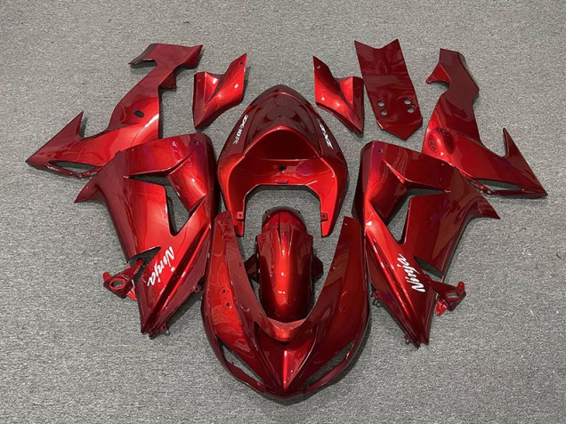 Candy Red 2006-2007 Kawasaki ZX10R Motorcycle Fairing Candy Red 2006-2007 Kawasaki ZX10R Motorcycle Fairing