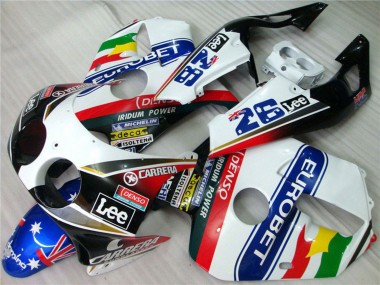 Carrera EuroBet 1990-1998 Honda CBR250RR Motorcycle Fairing