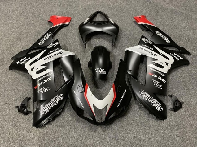 Custom Matte 2007-2008 Kawasaki ZX6R Motorcycle Fairing Custom Matte 2007-2008 Kawasaki ZX6R Motorcycle Fairing