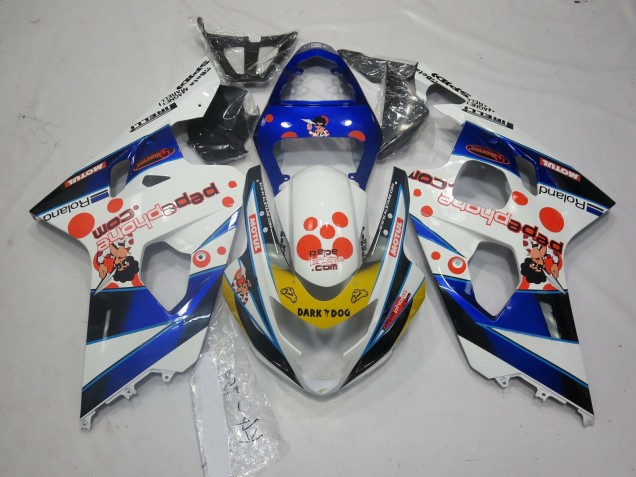 Dark Dog 2004-2005 Suzuki GSXR 600-750 Motorcycle Fairing Dark Dog 2004-2005 Suzuki GSXR 600-750 Motorcycle Fairing