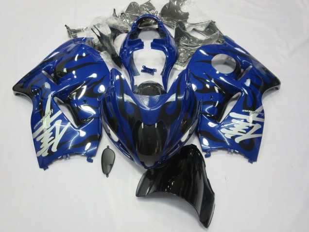 Deep Blue 1997-2007 Suzuki GSXR 1300 Hayabusa Motorcycle Fairing