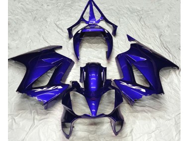 Deep Blue Plain 2002-2012 Honda VFR800 Motorcycle Fairing