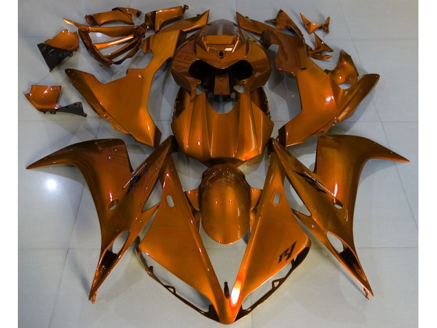 Deep Orange 2004-2006 Yamaha R1 Motorcycle Fairing Deep Orange 2004-2006 Yamaha R1 Motorcycle Fairing