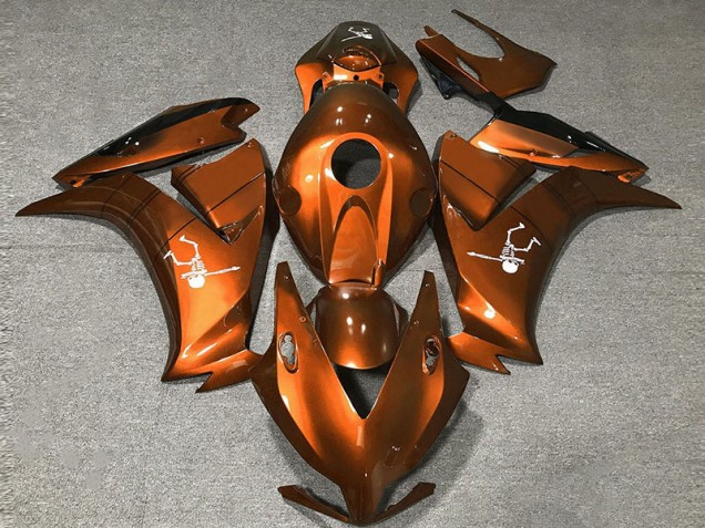 Deep Orange Gloss 2012-2016 Honda CBR1000RR Motorcycle Fairing Deep Orange Gloss 2012-2016 Honda CBR1000RR Motorcycle Fairing