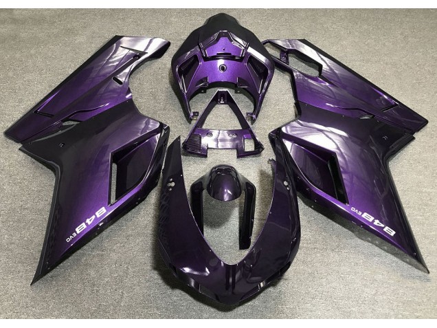 Deep Purple 2007-2014 Ducati Ducati 848 1098 1198 Motorcycle Fairing Deep Purple 2007-2014 Ducati Ducati 848 1098 1198 Motorcycle Fairing