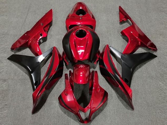 Deep Red OEM Style 2007-2008 Honda CBR600RR Motorcycle Fairing Deep Red OEM Style 2007-2008 Honda CBR600RR Motorcycle Fairing