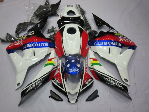 EuroBet 2009-2012 Honda CBR600RR Motorcycle Fairing EuroBet 2009-2012 Honda CBR600RR Motorcycle Fairing