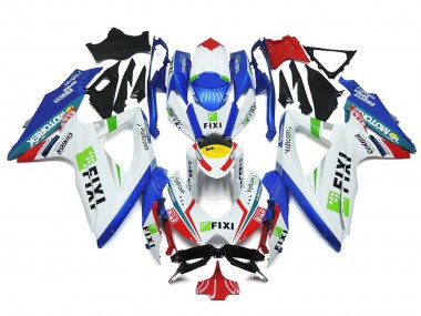 FIXI Custom 2008-2010 Suzuki GSXR 600-750 Motorcycle Fairing