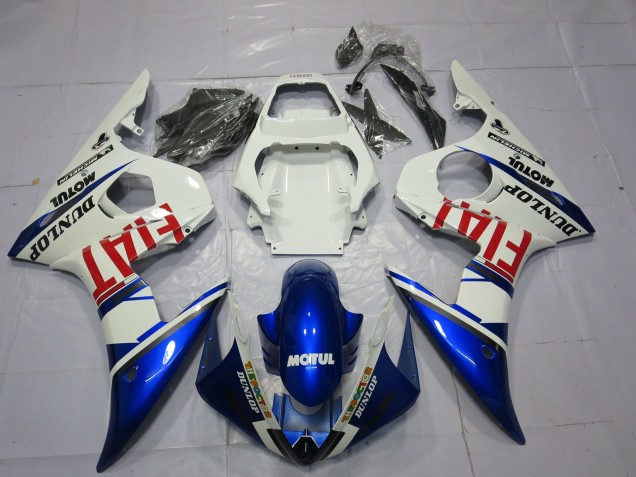 Fiat Motul 2003-2004 Yamaha R6 Motorcycle Fairing Fiat Motul 2003-2004 Yamaha R6 Motorcycle Fairing