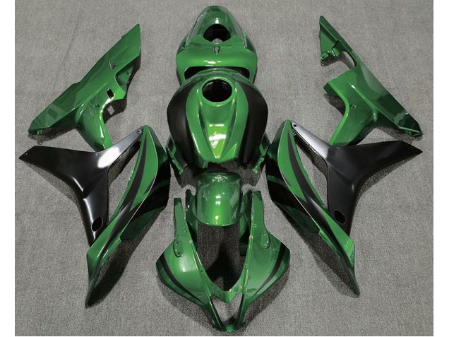 Forest Green OEM Style 2007-2008 Honda CBR600RR Motorcycle Fairing Forest Green OEM Style 2007-2008 Honda CBR600RR Motorcycle Fairing