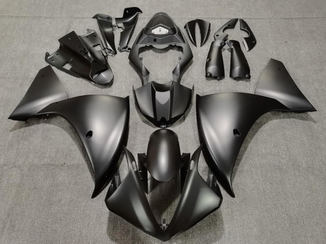 Full Matte Black 2009-2011 Yamaha R1 Motorcycle Fairing Full Matte Black 2009-2011 Yamaha R1 Motorcycle Fairing