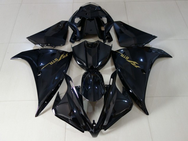 Gloss Black 2012-2014 Yamaha R1 Motorcycle Fairing Gloss Black 2012-2014 Yamaha R1 Motorcycle Fairing