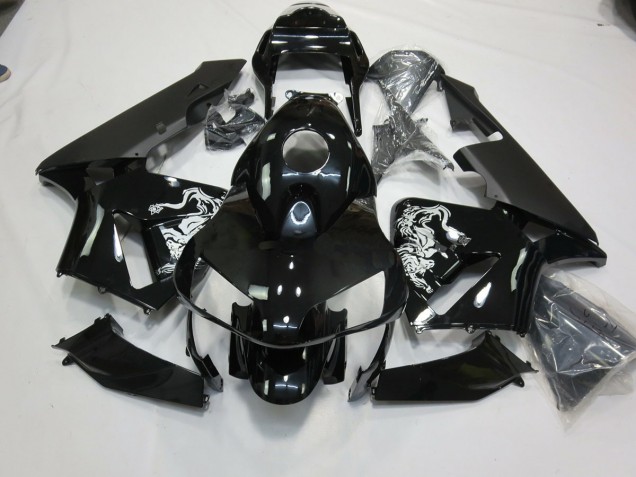 Gloss Black Special Design 2003-2004 Honda CBR600RR Motorcycle Fairing Gloss Black Special Design 2003-2004 Honda CBR600RR Motorcycle Fairing