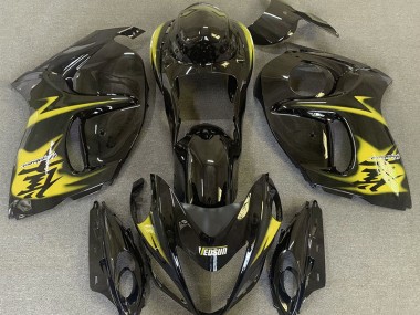 Gloss Black & Yellow 2008-2020 Suzuki GSXR 1300 Hayabusa Motorcycle Fairing