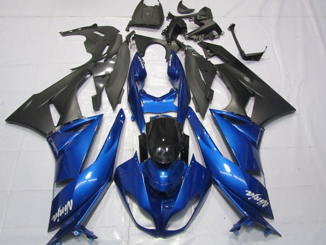 Gloss Blue 2009-2012 Kawasaki ZX6R Motorcycle Fairing Gloss Blue 2009-2012 Kawasaki ZX6R Motorcycle Fairing