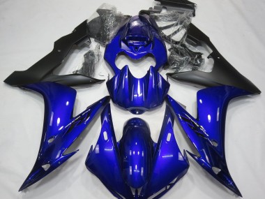 Gloss Blue & Black 2004-2006 Yamaha R1 Motorcycle Fairing