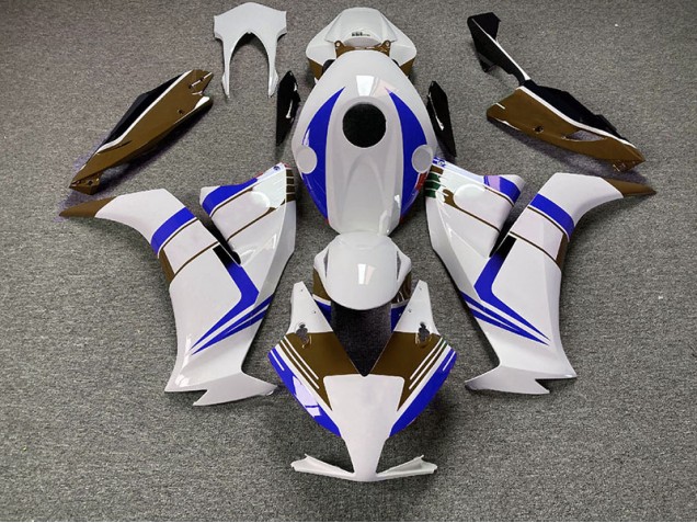 Gloss Blue and Brown 2012-2016 Honda CBR1000RR Motorcycle Fairing Gloss Blue and Brown 2012-2016 Honda CBR1000RR Motorcycle Fairing