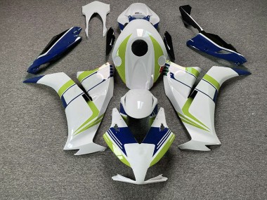 Gloss Blue and Lime 2012-2016 Honda CBR1000RR Motorcycle Fairing