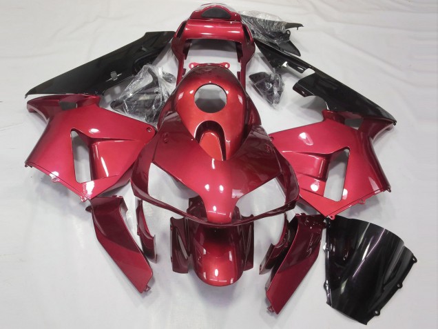 Gloss Candy Red 2003-2004 Honda CBR600RR Motorcycle Fairing Gloss Candy Red 2003-2004 Honda CBR600RR Motorcycle Fairing
