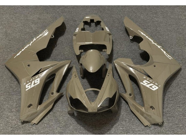 Gloss Desert Tan 2006-2008 Triumph Daytona 675 Motorcycle Fairing Gloss Desert Tan 2006-2008 Triumph Daytona 675 Motorcycle Fairing