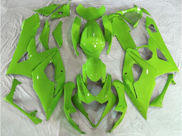 Gloss Green 2005-2006 Suzuki GSXR 1000 Motorcycle Fairing Gloss Green 2005-2006 Suzuki GSXR 1000 Motorcycle Fairing