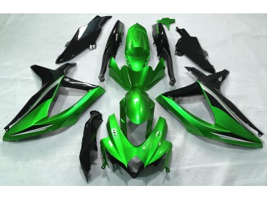 Gloss Green 2008-2010 Suzuki GSXR 600-750 Motorcycle Fairing