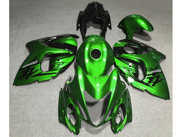 Gloss Green 2008-2020 Suzuki GSXR 1300 Hayabusa Motorcycle Fairing Gloss Green 2008-2020 Suzuki GSXR 1300 Hayabusa Motorcycle Fairing