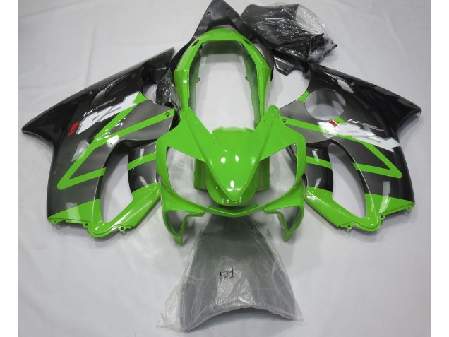 Gloss Green & Grey 2004-2007 Honda CBR600 F4i Motorcycle Fairing Gloss Green & Grey 2004-2007 Honda CBR600 F4i Motorcycle Fairing