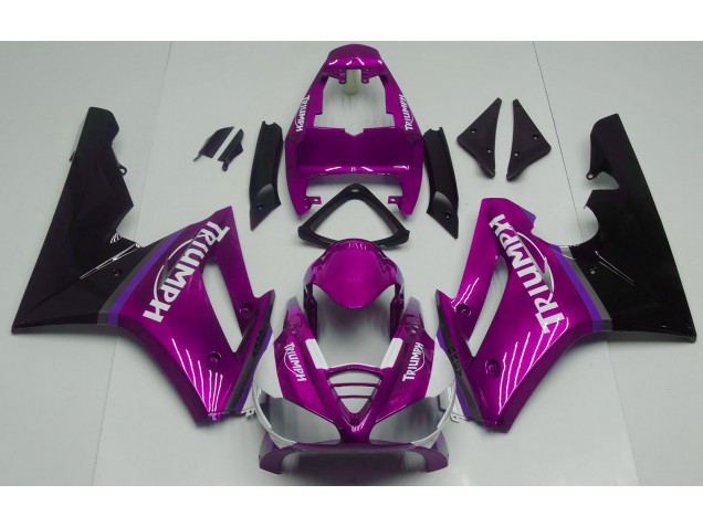 Gloss Hot Pink 2009-2012 Triumph Daytona 675 Motorcycle Fairing Gloss Hot Pink 2009-2012 Triumph Daytona 675 Motorcycle Fairing