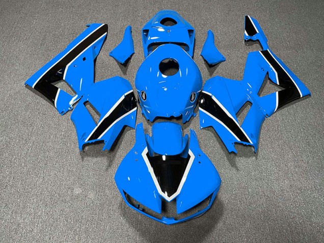 Gloss Light Blue and Black 2013-2023 Honda CBR600RR Motorcycle Fairing Gloss Light Blue and Black 2013-2023 Honda CBR600RR Motorcycle Fairing