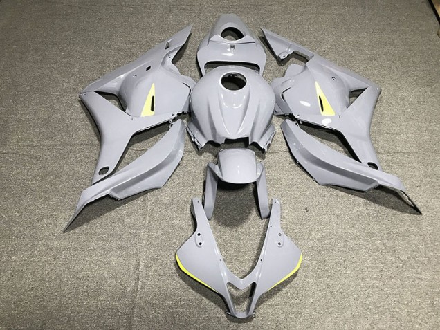 Gloss Light Grey 2009-2012 Honda CBR600RR Motorcycle Fairing Gloss Light Grey 2009-2012 Honda CBR600RR Motorcycle Fairing